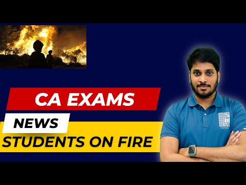 CA EXAMS | BURNING ISSUES | STUDENTS ON FIRE | DUTY TO WRITE EXAM VS DUTY TO VOTE