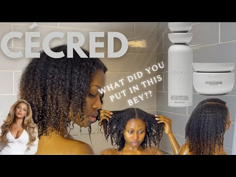 What Is In The Ingredients??? | Cécred by Beyoncé on 3c/4a Natural Hair