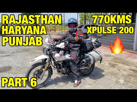 Part-6 🔥Adventure Bike Trip to Leh Ladakh | Ajmer To Amritsar | Gujarat #TheGeekIndia #KannadaVlog