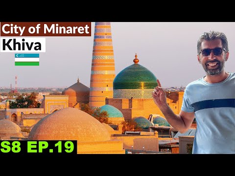 24 Hours in the Most Spectacular city 🇺🇿 S8 EP.19 | Khiva | Pakistan to Japan Motorcycle Tour