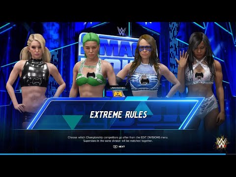 AWA Friday night smackdown: DMD vs savannah vs Sophie vs Stephanie grace