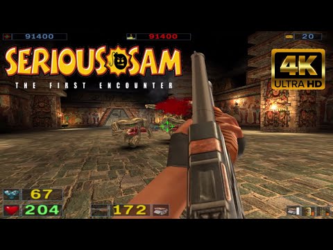 Serious Sam: The First Encounter (2025) - Gameplay (PC UHD/Win 10) [4K60FPS]