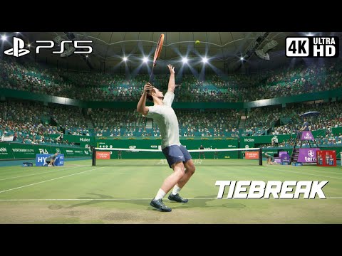 TIEBREAK - Murray vs Kyrgios | PS5 Gameplay (4K 60FPS)