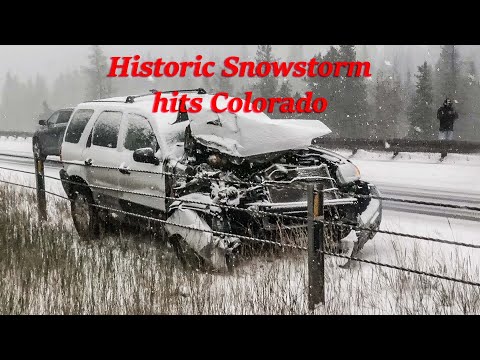 09/08/2020 Historic Colorado Winter/Serious Accidents/Stranded Motorists/Car Spins Out