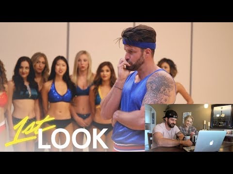 Johnny Bananas and Morgan Willett React to His Rams Cheer Audition | 1st Look TV