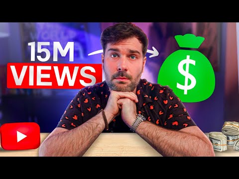 How Much YouTube Paid Me for 15,000,000 views