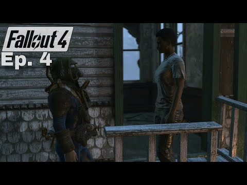 Fallout 4 Ep. 4 - Troubles At Oberland Station (Gameplay)