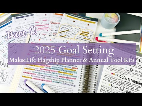 Goal Setting 2025 | Part 1 - MAKSELIFE + AI for Goals Brainstorming, Intentions & Personal Values