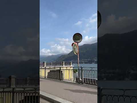 Driving with Lake Como by my SIDE