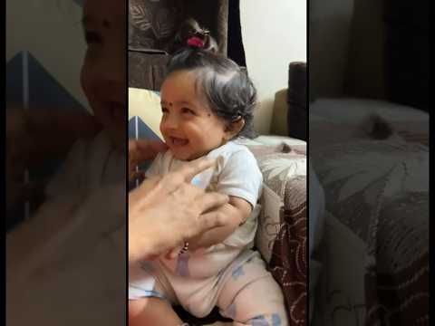 🥹❤️#cutebaby #laugh #babylaughing #cutenessoverload #babygirl #youtubeshort #funny #cutiepie #love