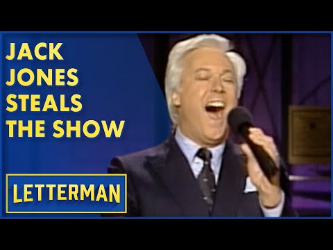 Jack Jones Blows The Roof Off The Dump | David Letterman