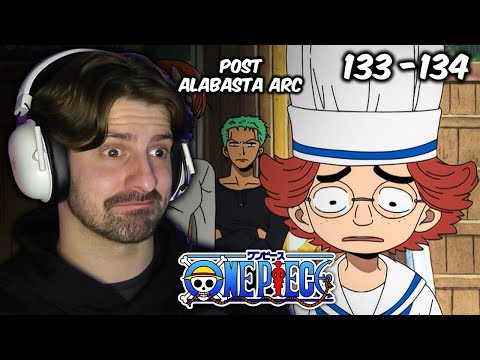 Sanji Becomes a Tutor. ONE PIECE REACTION - Episodes 133-134 Post Alabasta Arc