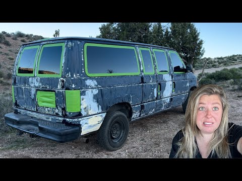 PAINTING MY E350 for van life! DIY paint job