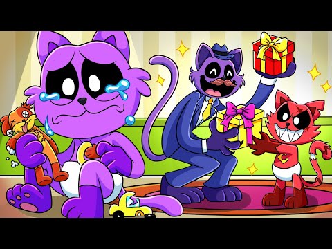 CATNAP's DAD LOVES HIS BROTHER MORE?! Poppy Playtime Animation