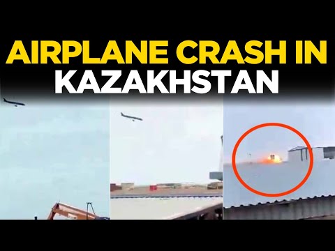 LIVE | Passenger plane with 72 people crashes near Kazakhstan's Aktau | Times Now World