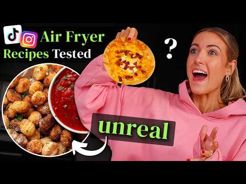 I tried VIRAL AIR FRYER RECIPES... are they any good??