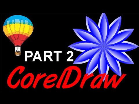 Corel Draw Tips & Tricks EASY 3D looking drawing Part 2 FLOWER