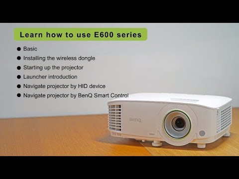 [How to] Initial Setup | BenQ Wireless Smart Projector E600 Series