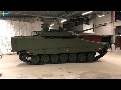 Sweden showcases latest version of CV9035 MkIIIC fighting vehicle