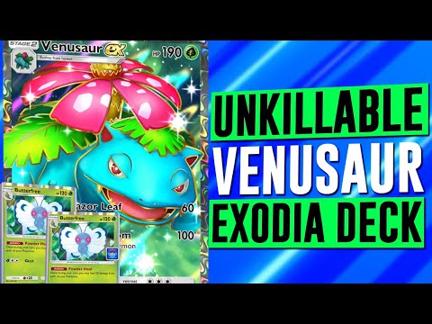 EXODIA VENUSAUR DECK ! +160 HEAL IN 1 TURN ! POKEMON POCKET