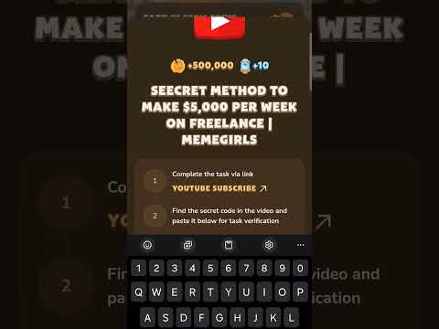 Seecret Method To Make $5,000 per Week on Freelance | Memefi New video code #memefi