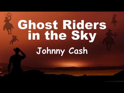 Ghost Riders in the Sky - Lyrics  - ゴースト ライダース イン ザ スカイ - 日本語訳 - Japanese translation - Johnny Cash