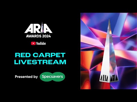 2024 ARIA Awards Red Carpet #LiveStream 1.30PM AEDT NOV 20