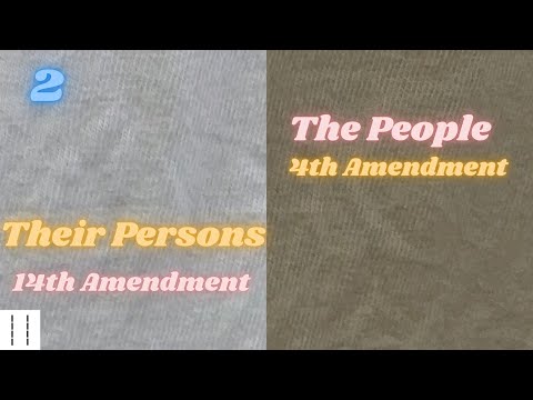 Basics 10:1 The People and Their 4th Amendment Commercial Rights To Persons  Part 2 -Preview