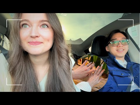 [International couple] Getting a new TESLA and GETTING MARRIED #internationalcouple #couplevlog