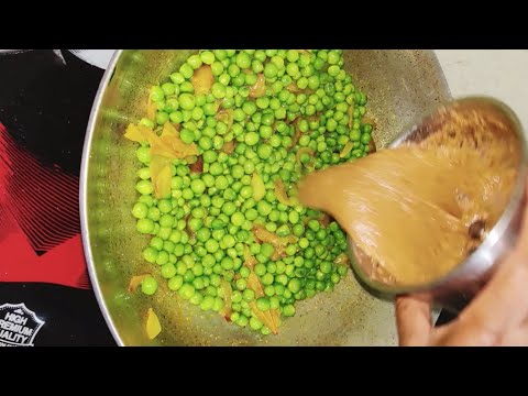 5 मिनट में बनाए ये चटपटा रेसिपी सुपर टेस्टी ।ग्रीन मटर छोले।green peas recipe #khushbootherasoi