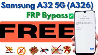 Samsung A32 5G FRP Bypass Without Box✔️FREE FRP Tool 2024 ALL MTK SAMSUNG|A326 FRP bypass Android 14