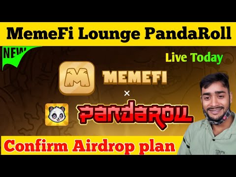 MemeFi lounge PandaRoll New Mining Bot | PandaRoll Today update | MemeFi lounge Bot