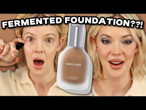 HONEST HAUS LABS FOUNDATION REVIEW and WEAR TEST for DRY SKIN - Does It Work?