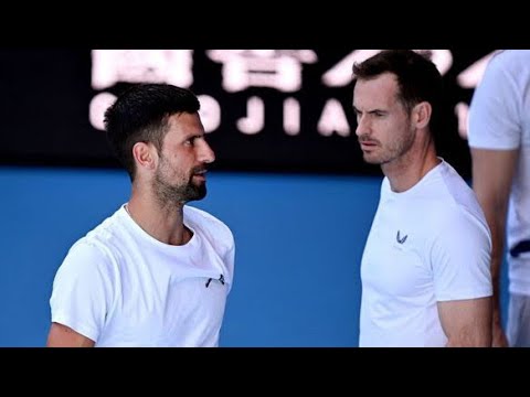 Andy Murray gives Novak Djokovic major advantage as pair hit Australian Open courts