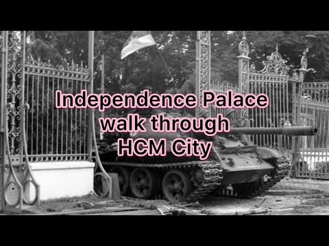 A walk though Independence Palace in Ho Chi Minh City.