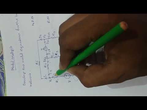 Nodal analysis || Network thoery