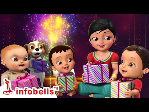 ದೀಪಾವಳಿ ದೀಪಾವಳಿ ದೀಪಾವಳಿ ಬಂದಿದೆ - Deepavali Kids Song | Kannada Rhymes for Children | Infobells