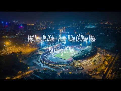 Việt Nam Vô Địch AFF Suzuki Cup - Hàng Triệu Người Hâm Mộ Ra Đường Đi Bão| Flycam 4K