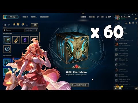 Sorteo Miss Guardiana Estelar + Abriendo 60 Cofres Hextech