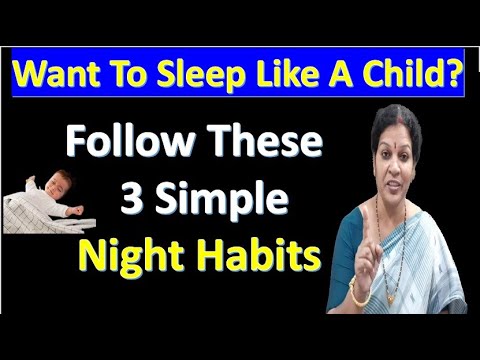 Want To Sleep Like  A Child? - 3 Night Hobbies for Sound sleep