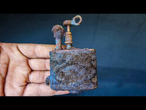 Very Beautiful and Rare Lighter 1900s - Restoration ASMR