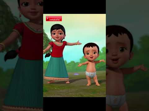 Bendekayi Thondekayi - Kids Song | Kannada Rhymes | Infobells #kannadarhymes #infobells #chinnu