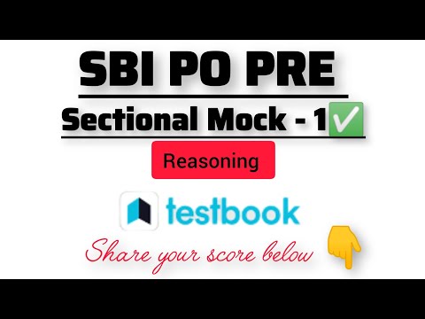 📚✍️🎯SBI PO Reasoning Sectional Mock Test💯 #sbipo #sbipo2024 @BankingAchiever2025