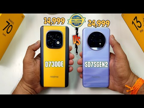 NARZO 70 Turbo Vs realme 13 Pro Speed Test & Full Comparison | Best Mobile in Flipkart BBD Sale 🔥