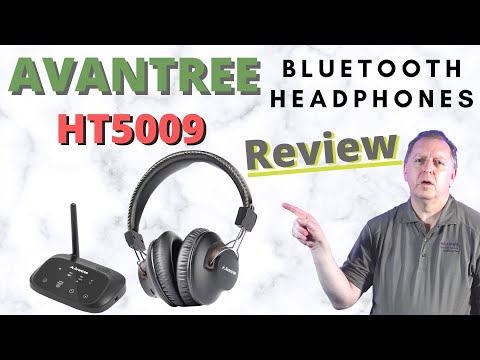 Avantree HT5009 Bluetooth Headphones Review | Wireless Headphones for TV with Transmitter Set Review