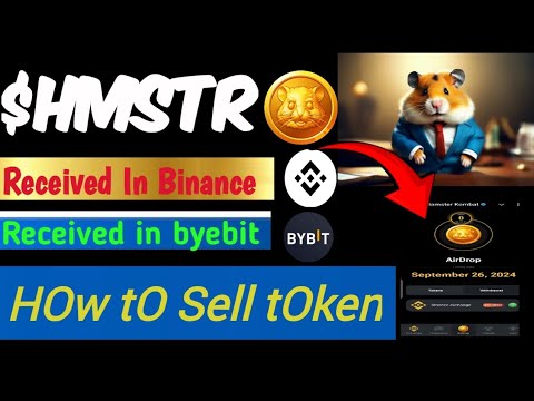 how to sell hamster combat token |How to sell token on Binance|Hamster combat on byebit|withdraw