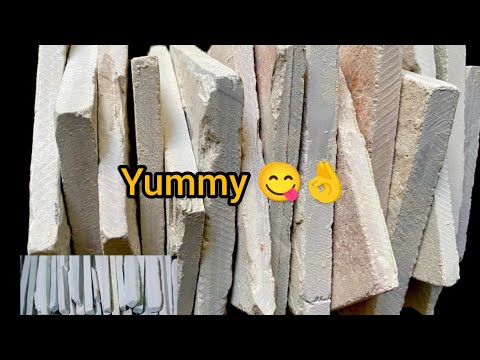 Slate Pencil Cleaning And Eating new video|| ASMR New video # drycleaning new video #crunchyviral