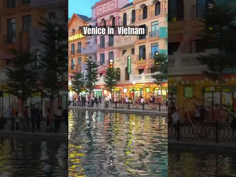 Venice in Vietnam #vietnamtravel #travelvlog #ytviral #ytshorts #venice #veniceflorida