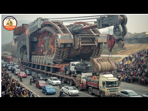 Extreme Oversized Truck Transport, World's Biggest Heavy Machinery in Action