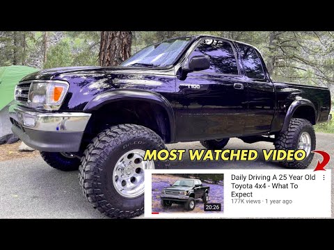 Our Old Lifted Toyota T100 Is For Sale - Our Most Watched Video!